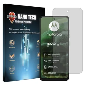 Nano tech Tough model transparent screen protector suitable for Motorola Moto G35 mobile phone