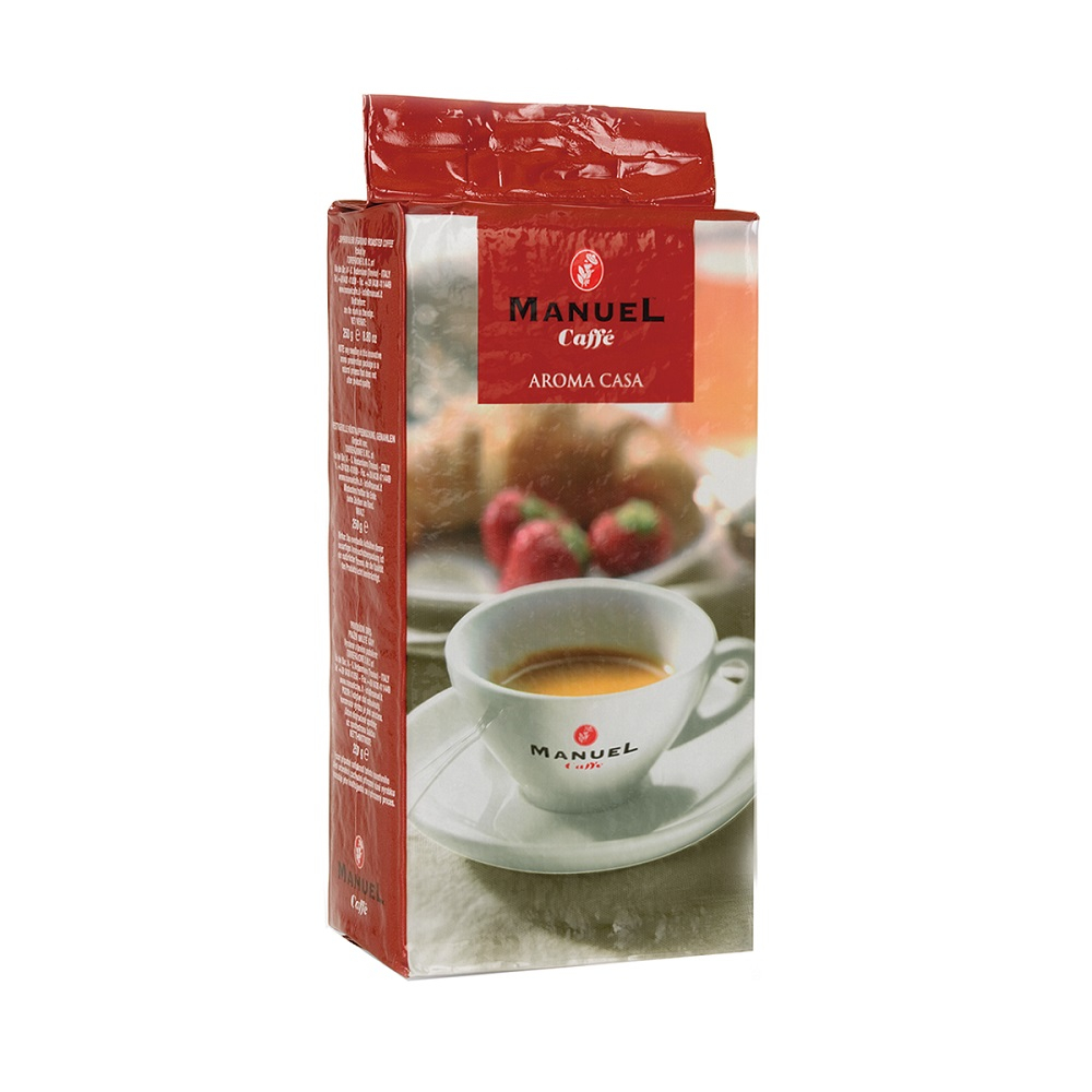 قهوه آسیاب مانوئل کافه مدل aroma casa بسته 250 گرمی