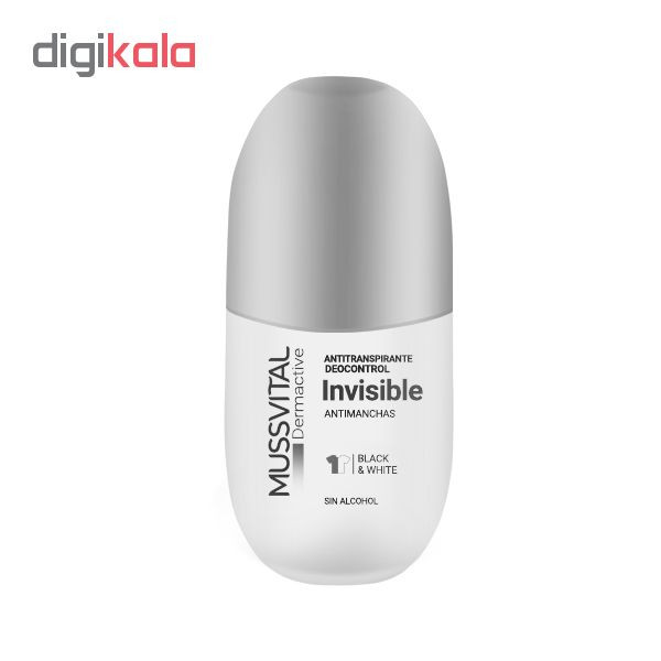 رول ضد تعریق موسویتال مدل Invisible ضد لک حجم ۷۵ میلی لیتر