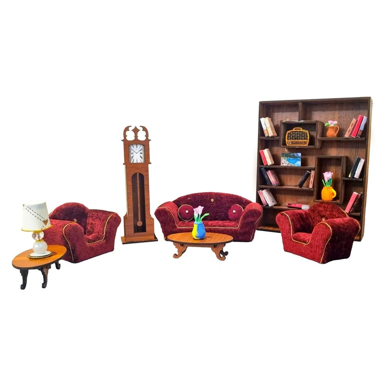 ماکت تزئینی مدل کلاسیک کد N96 مجموعه 34 عددی