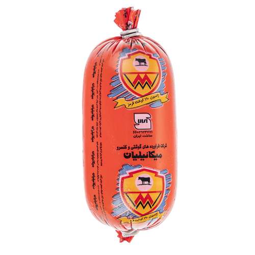 کالباس خشک گوشت قرمز 90% میکائیلیان مقدار 600 گرم