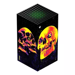برچسب کنسول بازی Xbox Series X اس ای گییرز طرح Skull planet