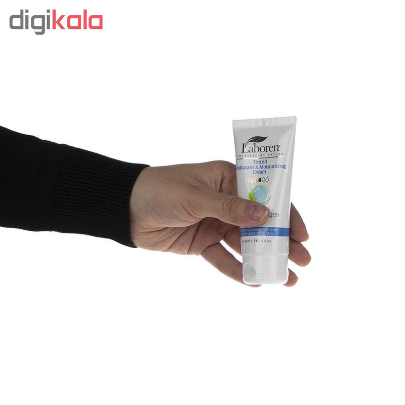 کرم مرطوب کننده رنگی لابورن مدل Normal Light  حجم 50 میلی لیتر