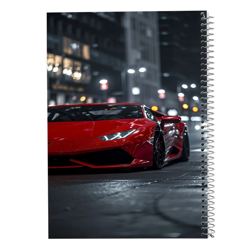 دفتر شطرنجی 50 برگ مدوپد مدل need for speed کد DF13660