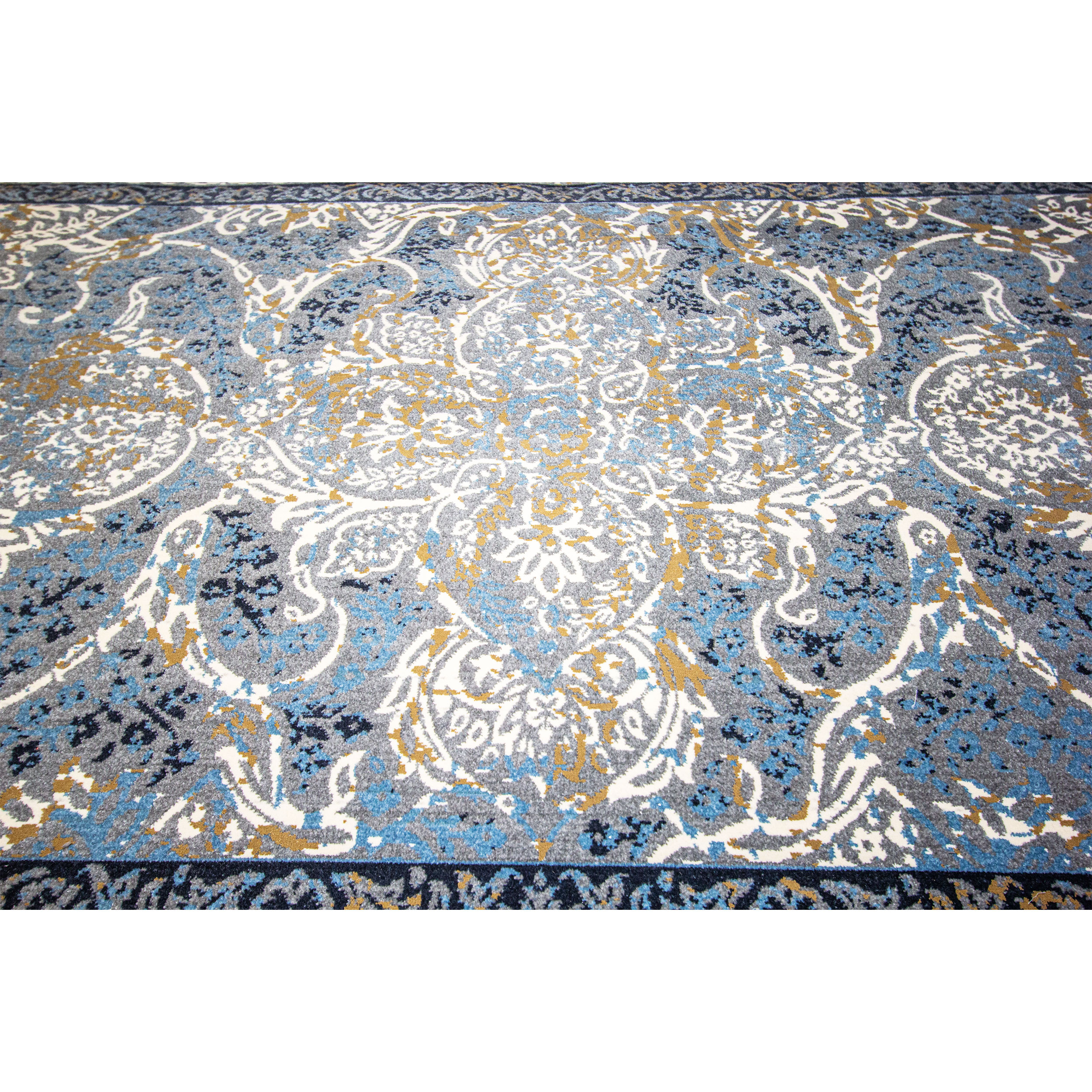 فرش ماشینی سهند مدل یونیک کد X1.Q04XNXX زمینه طوسی