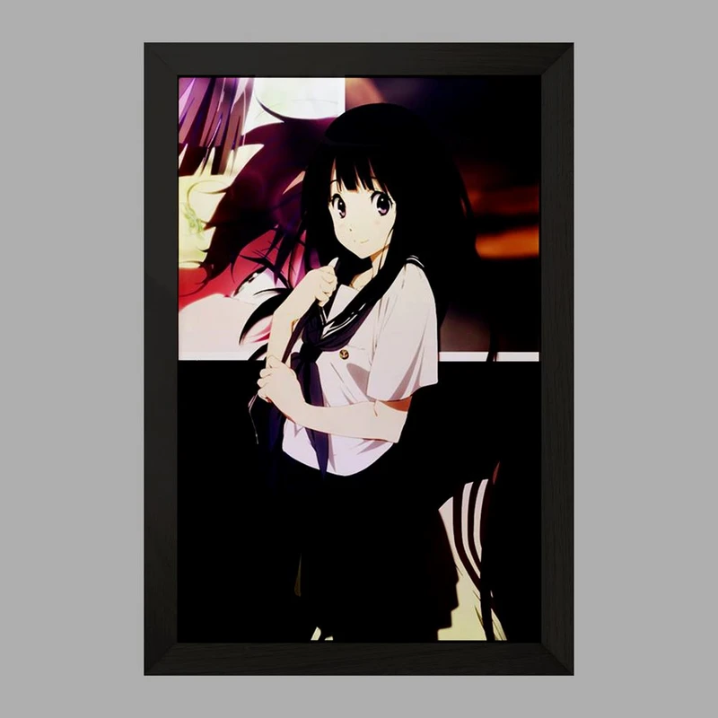 تابلو خندالو مدل چیتاندا انیمه هیوکا Hyouka  کد 17112