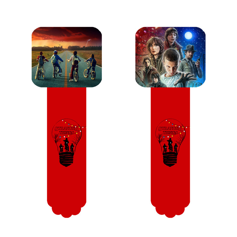 بسته لوازم تحریر مدل stranger things bs456 مجموعه 5 عددی