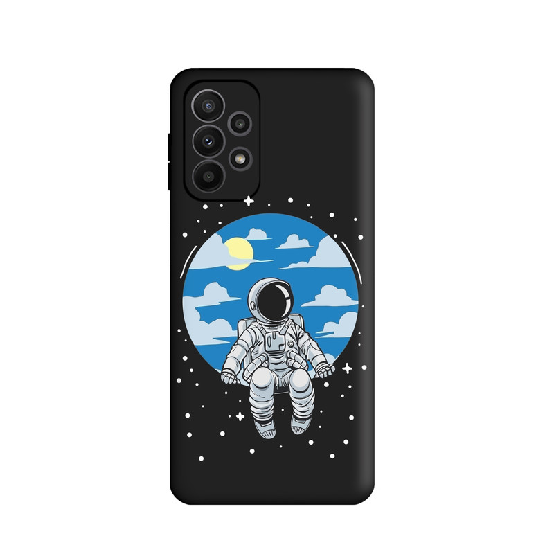 کاور طرح فضانورد کد FF105مناسب برای گوشی موبایل سامسونگ Galaxy A73