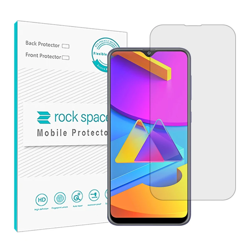 محافظ صفحه نمایش شفاف راک اسپیس مدل HyGEL مناسب برای گوشی موبایل سامسونگ Galaxy M10s