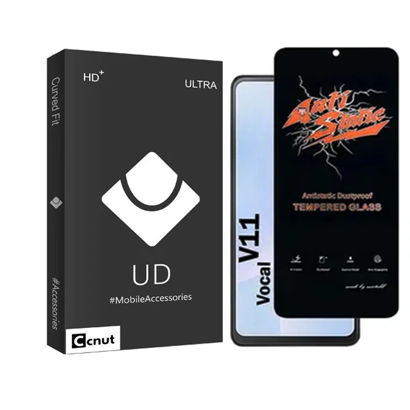 محافظ صفحه نمایش شیشه ای کوکونات مدل Anti-UDB مناسب برای گوشی موبایل وکال V11