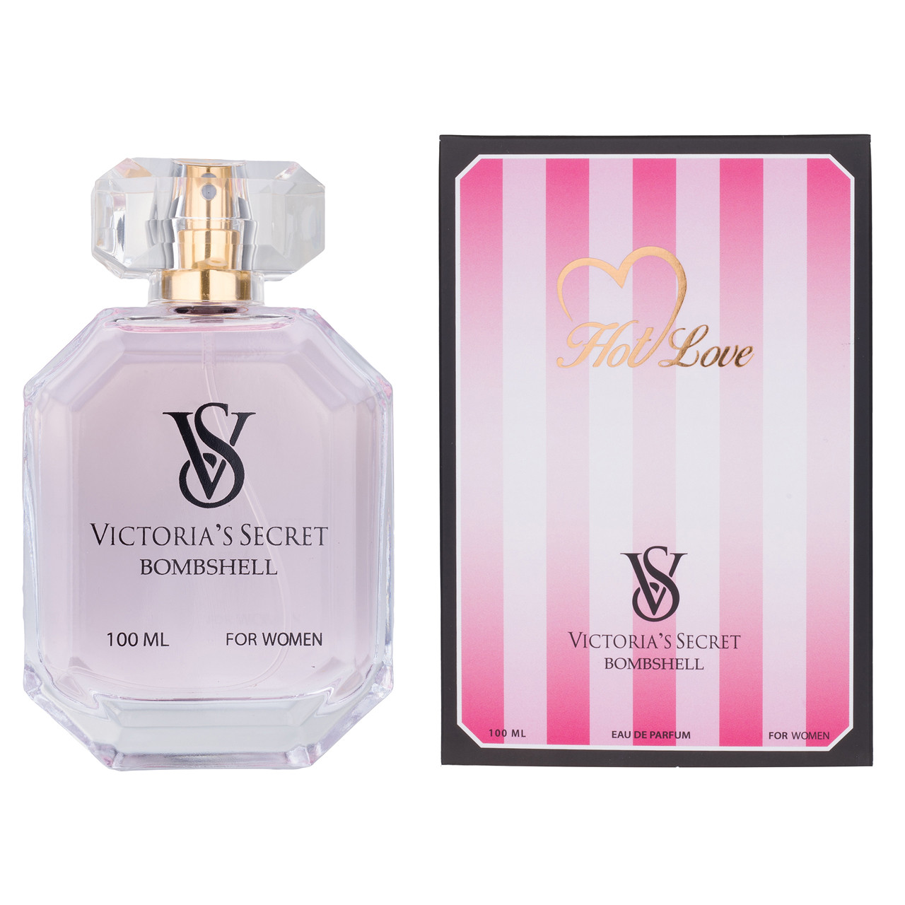 ادوپرفیوم زنانه هات لاو مدل ویکتوریا سکرت بامبشل حجم 100 میلی‌لیتر