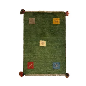 گبه فرش دستباف نیم متری مدل بافت قشقای شیراز کد NKP-sgp38