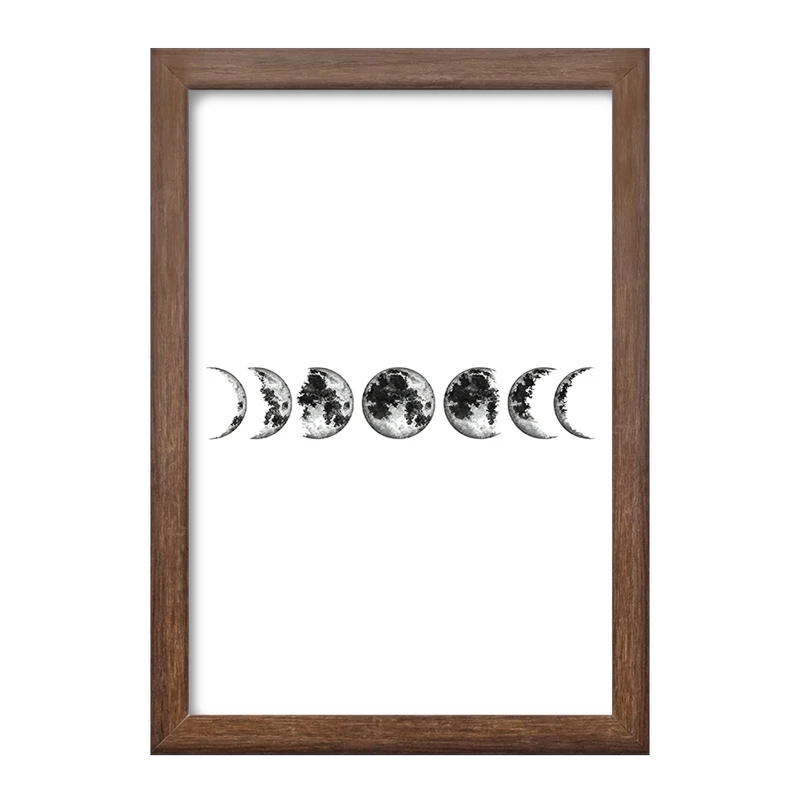 تابلو خندالو طرح ماه (Moon) کد F3883