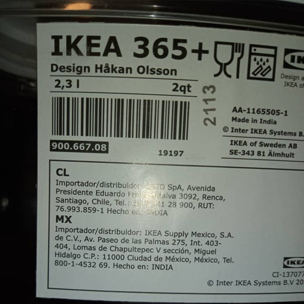 ظرف نگهدارنده ایکیا مدل 90066708+ IKEA 365 ظرف نگهدارنده ایکیا مدل 90066708+ IKEA 365