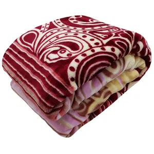 پتو گلبافت کد CC-84002 یکنفره سایز 220×160 سانتی متر
