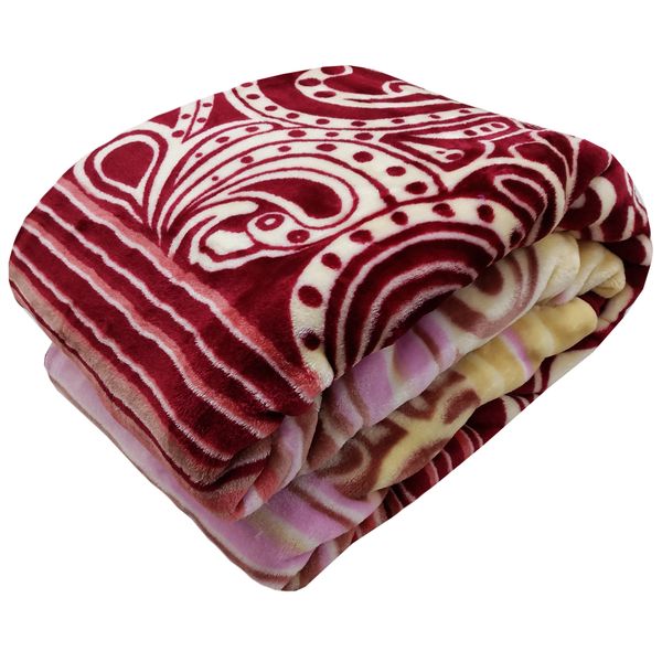 پتو گلبافت کد CC-84002 یکنفره سایز 220×160 سانتی متر