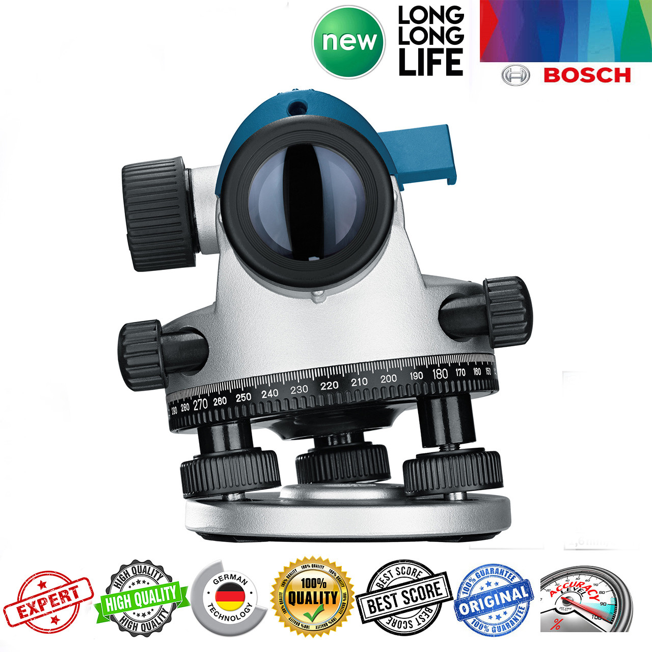 توتال استیشن بوش مدل GOL 26 D + BT160 + GR 500 توتال استیشن بوش مدل GOL 26 D + BT160 + GR 500
