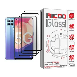 Ricoo Ricoo Glass MIX003 Screen Protector For Oppo Reno4 SE Pack Of 3