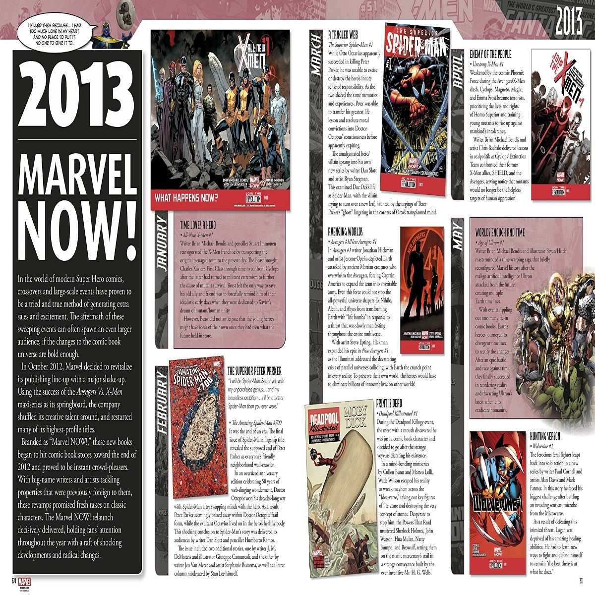 مجله Marvel Year by Year آوریل 2017