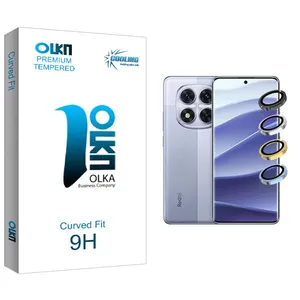 محافظ لنز دوربین  کولینگ مدل Olka مناسب برای گوشی موبایل شیائومی Redmi Note 14 Pro