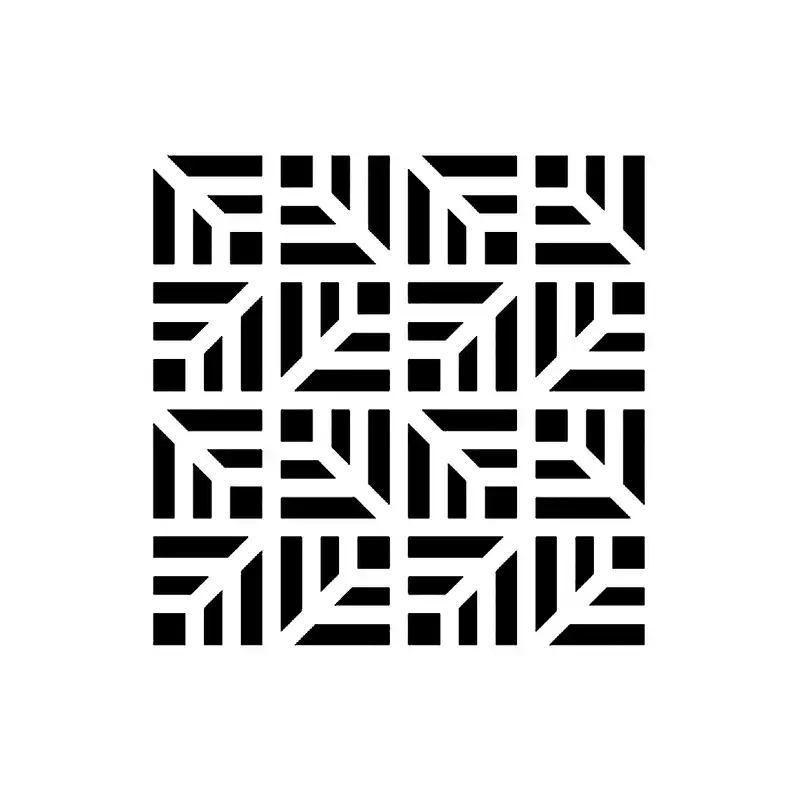 شابلون باتیس آرت طرح تذهیب کد 50-37