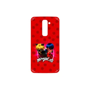 MAHOOT Ladybug and Cat Noir Cover Sticker for LG G2