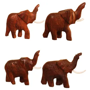 مجسمه فیل مدل DBIS-0004 مجموعه 4 عددی