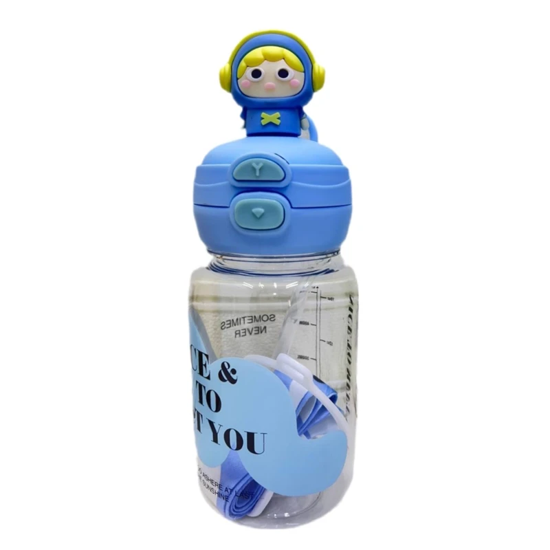 قمقمه کودک مدل عروسکی کد 210 گنجایش 0.75 لیتر