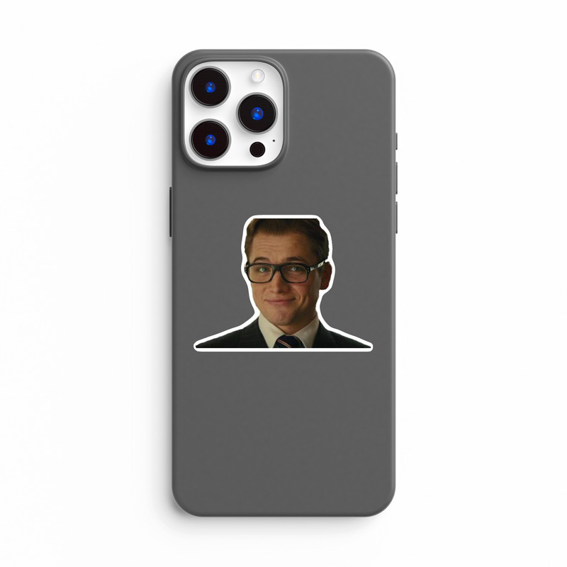استیکر لپ تاپ و موبایل بووم طرح بازیگر مدل  Taron Egerton کد FR125