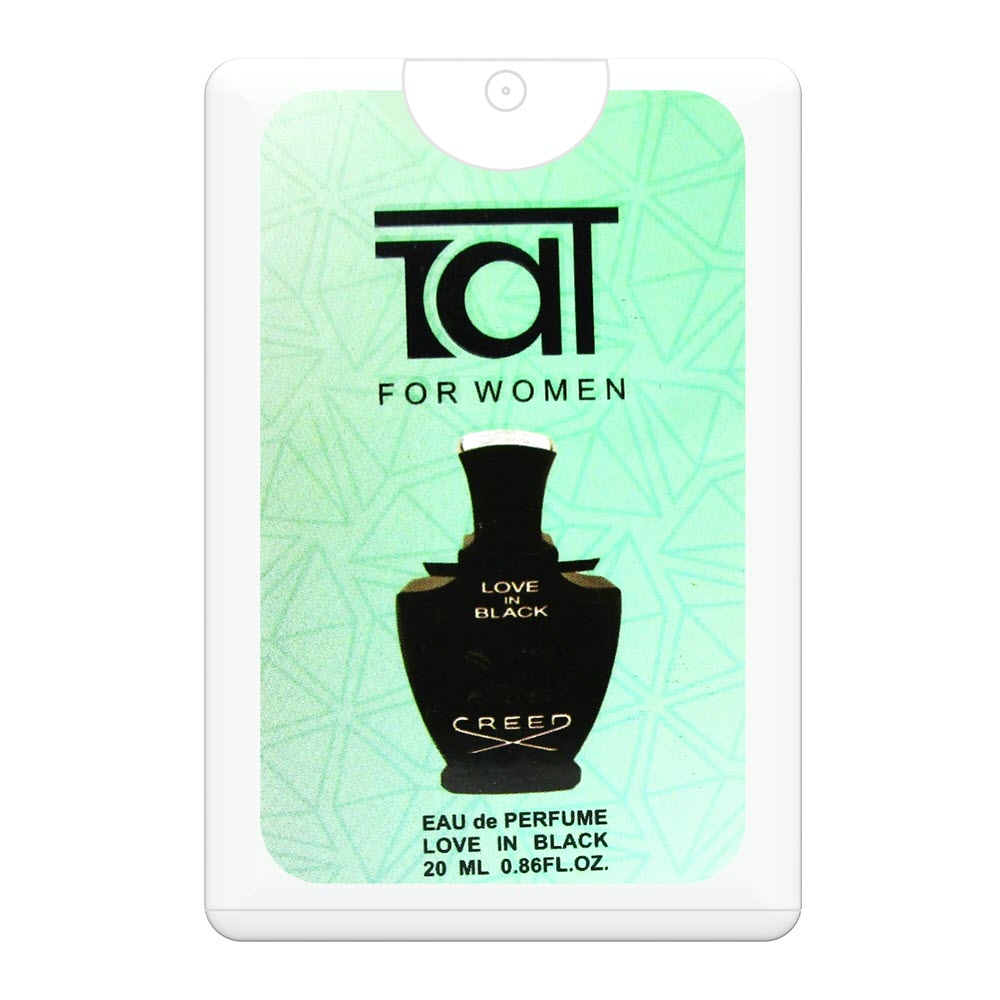 عطر جیبی زنانه تات مدل Love In Black حجم 20 میلی لیتر