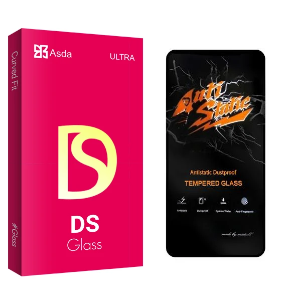 محافظ صفحه نمایش آسدا مدل DS2 Anti Static مناسب برای گوشی موبایل شیائومی Redmi Note 10 Pro / Poco F3 / Mi 11i