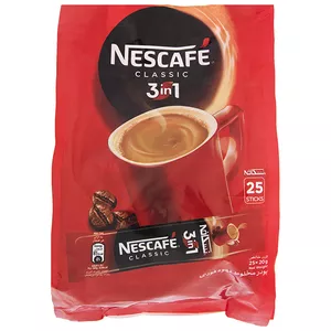قهوه فوری کافی میکس نسکافه 3 در 1 - 25 ساشه 20 گرمی
