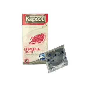 کاندوم کاپوت Pomegra Tight بسته 12 عددی به همراه کاندوم فارکس