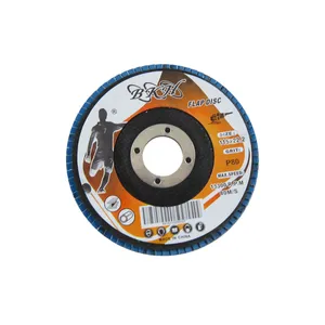 سنباده فلاپ دیسک بی کی اچ کد 80-234-10 مجموعه 10 عددی