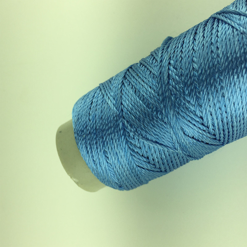 نخ دوخت چرم دوزی مدل ابریشمی LBe100m طول 100 متر