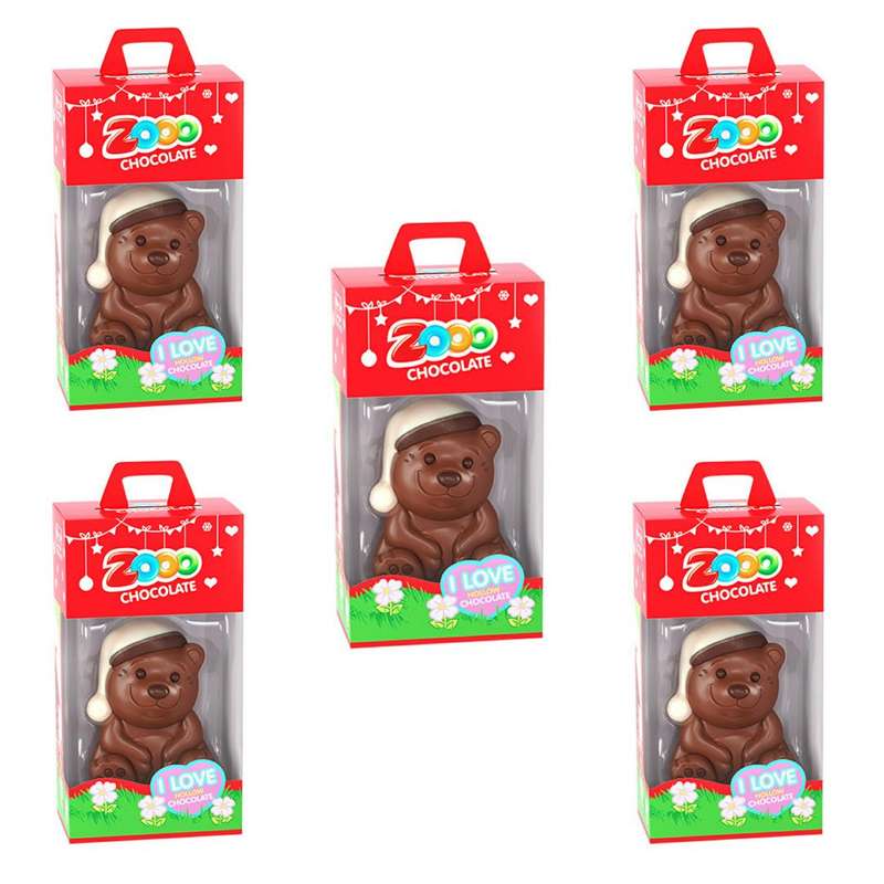 شکلات عروسکی شیرین عسل - 65 گرم بسته 5 عددی