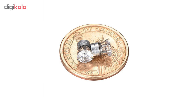 گوشواره مغناطیسی مدل Diamond