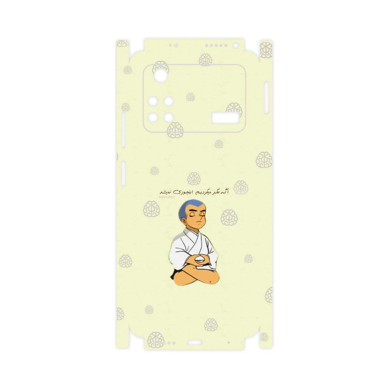 برچسب پوششی ماهوت مدل Ikkyu-san-FullSkin مناسب برای گوشی موبایل شیائومی Poco M4 Pro 4G