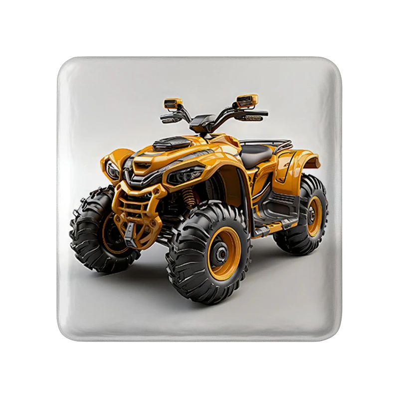 مگنت خندالو طرح موتور چهار چرخ مدل مربعی کد 37085