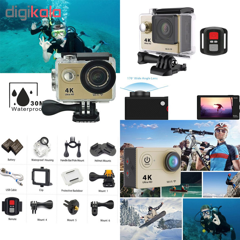دوربین فیلم برداری ورزشی اکن مدل H9R 3