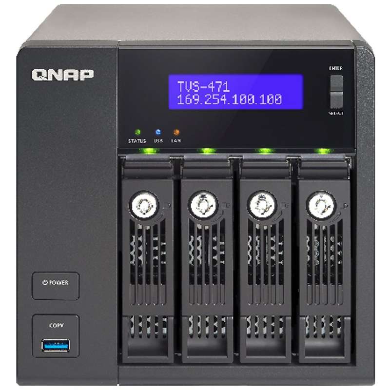 ذخیره ساز تحت شبکه کیونپ مدل TVS-471-PT-4G بدون هارددیسک