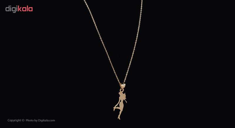 آویز گردنبند 18 عیار درنیکا مدل Dm1021