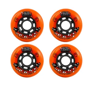 چرخ اسکیت اف آر اسکیت مدل STREET INVADERS 76MM بسته 4 عددی
