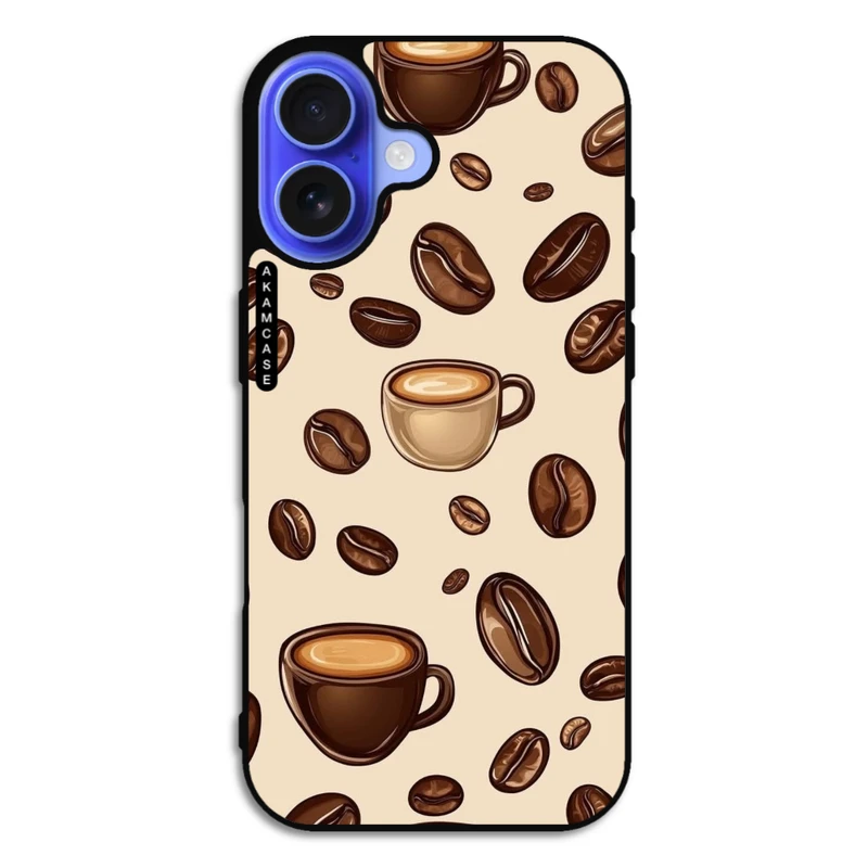 کاور آکام مدل AMC-WA16-COFFEE-10 مناسب برای گوشی موبایل اپل iPhone 16