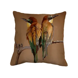 کاور کوسن طرح پرنده کد 1033 