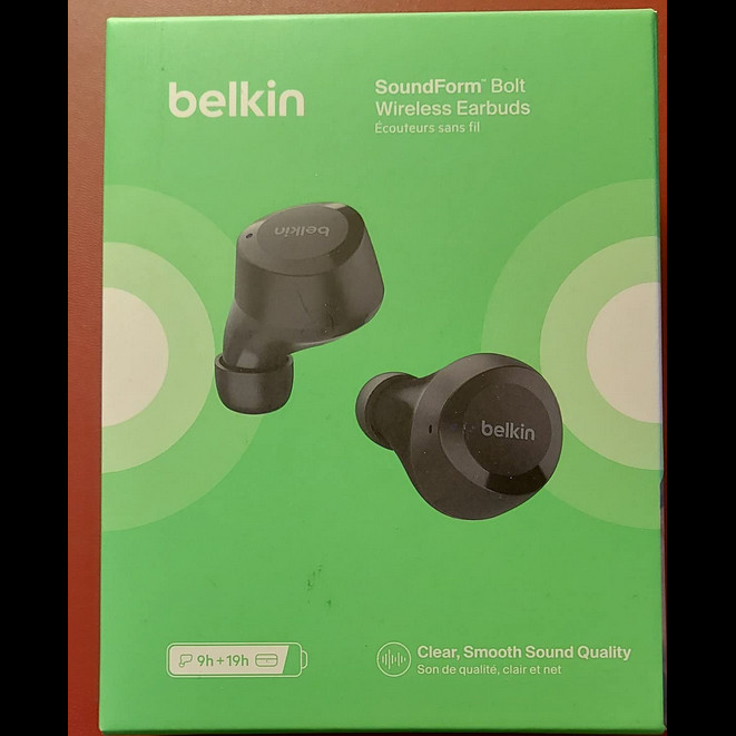 هندزفری بلوتوثی بلکین مدل AUC009btBLK Bolt
