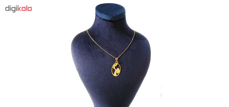 آویز گردنبند طلا 18عیار کانیار گالری مدل M942 آویز گردنبند طلا 18عیار کانیار گالری مدل M942