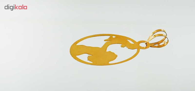 آویز گردنبند طلا 18عیار کانیار گالری مدل M942 آویز گردنبند طلا 18عیار کانیار گالری مدل M942