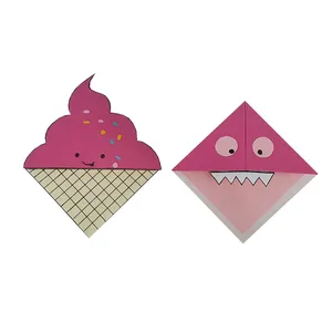 نشانگر کتاب مدل اریگامی pink مجموعه 2عددی 