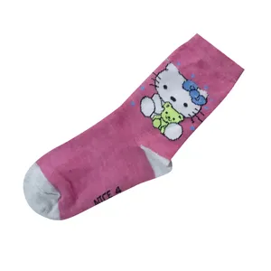  جوراب دخترانه طرح کیتی کد 67